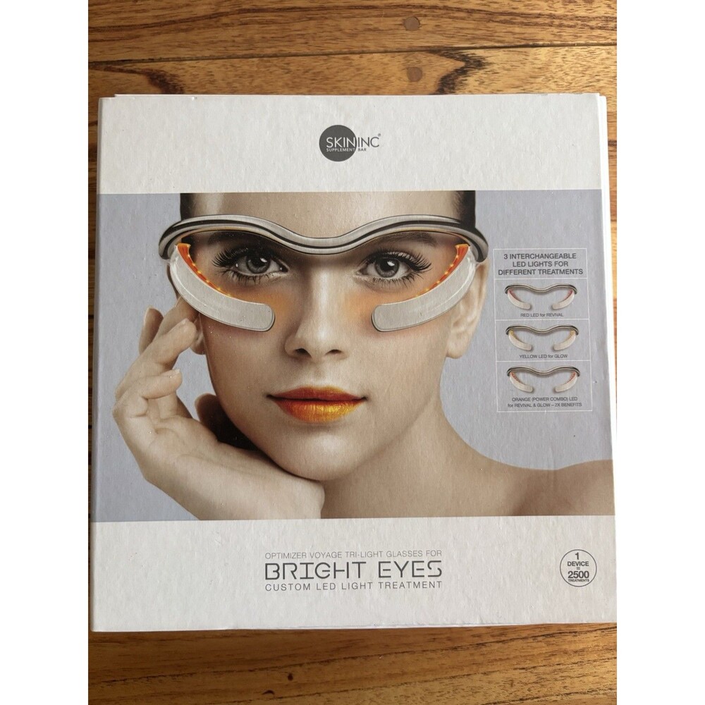 SkinInc Bright Eyes LED Treatment Anti Aging Reduce Dark Circles and Puffiness